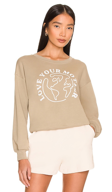 Goldie Sweatshirt WellBeing + BeingWell $128 Sustainable