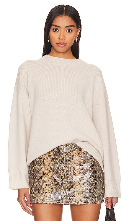 Cozy Crewneck White + Warren