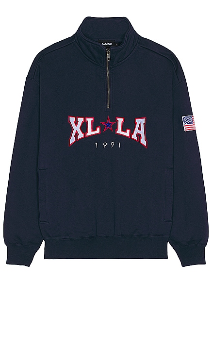 XLLA Half Zip Sweatshirt XLARGE