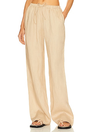 Elevate Linen & Cotton Drawstring Pants