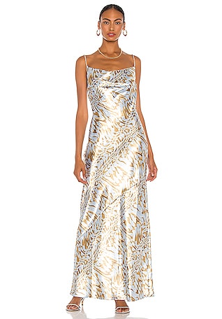Nili Lotan Silk Floor Length Cami Gown - RENT DESIGNER FASHION