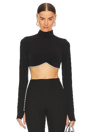 ALICE & OLIVIA, Tawny Cropped Top, Women