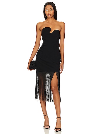 slim fit dress slacks Strapless Corset Short Flowy Dress main image 1