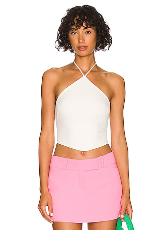 Out From Under Harmony Rib Halter Bra Top