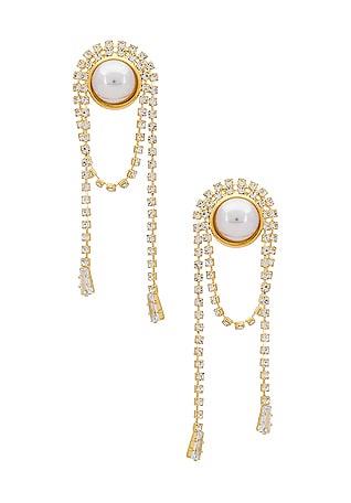 Pearl Tassel Earrings