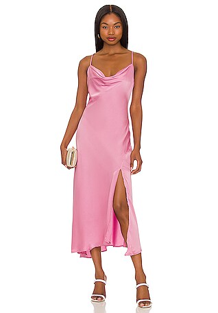 strapless open back dress Original Retro Swing Dress in Pink – Pop Galaxy Clothing main image 0