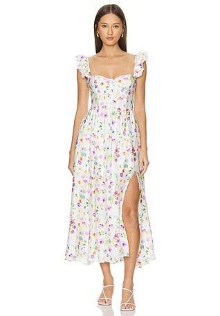 chinese dress ladies Free People Butterfly Babe Midi Dress main image 0