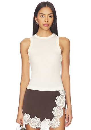 Jersey High Neck Tank