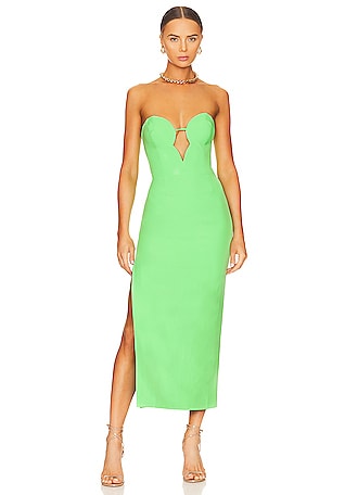 Bardot raven dress orders green