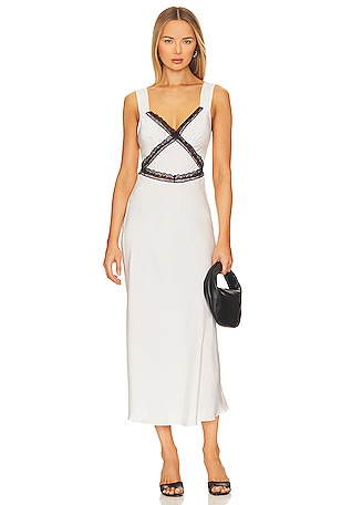 Women's White lace midi dress | Summer 2026 Collection | Free Shipping and  Returns!