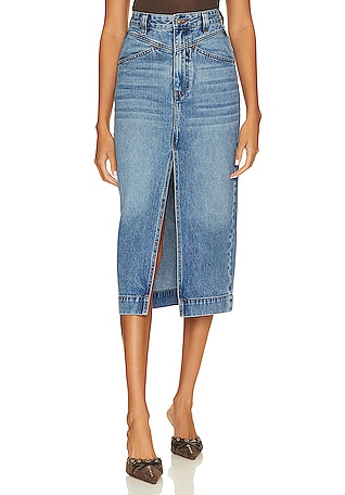 Check Out Our Top Denim Skirts At REVOLVE