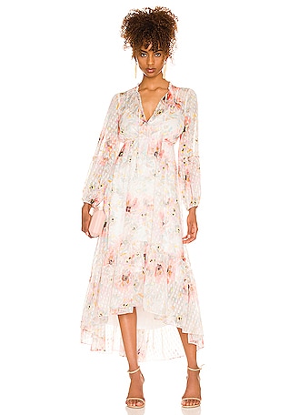 Bcbg floral maxi clearance dress