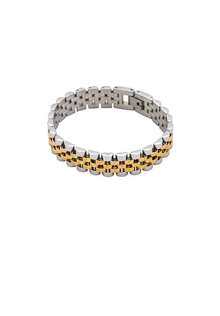 Bronx Pave Chain Link Diamond Tennis Bracelet