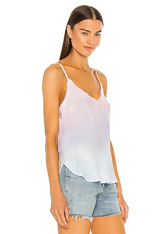 Frayed Cami Top - White