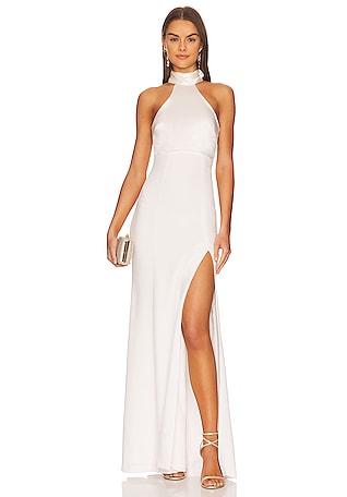 Cinq a Sept Alexandra Gown in Ivory | REVOLVE