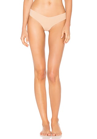  commando Women's Zone Smoothing Thong, Beige, Tan, 0-2 :  Clothing, Shoes & Jewelry