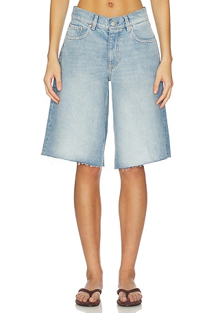 Abby Low Rise Relaxed Denim Short