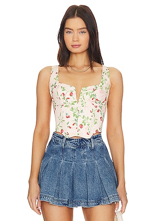 Ansley Button Front Cami Top - SPLASH