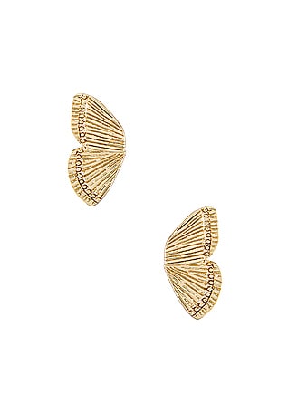 Five and two butterfly shop earrings