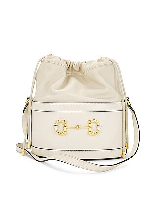 FWRD Renew Fendi Mon Tresor Bucket Bag in White