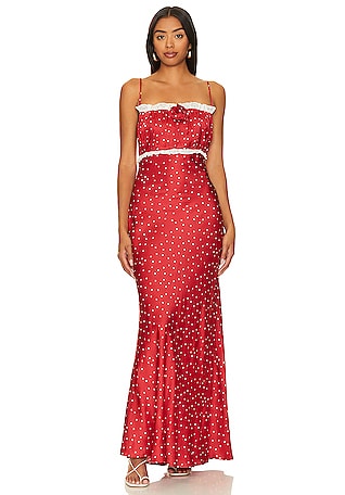 Polka dot hot sale bridesmaid dresses