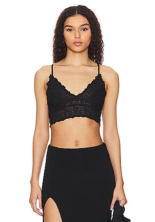 Free People Lace Reese Bralette Powder Pink Small NWT - $26 New With Tags -  From Moda