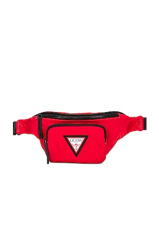 Red guess deals fanny pack