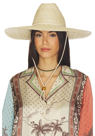 hatattack Clarissa Surfer Hat in Natural Clarissa Surfer Hat – Hat Attack New York main image 3