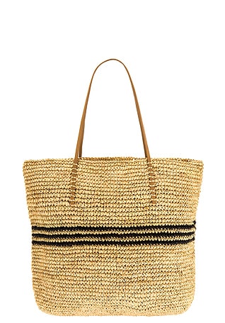 Hanna Straw Bow Tote