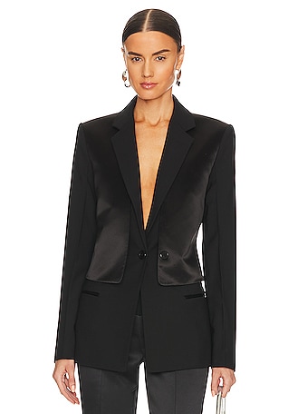 Helmut lang hot sale tuxedo blazer