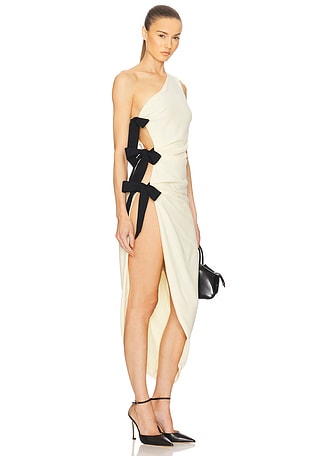 The Seline Dress With Bows Helsa $369 