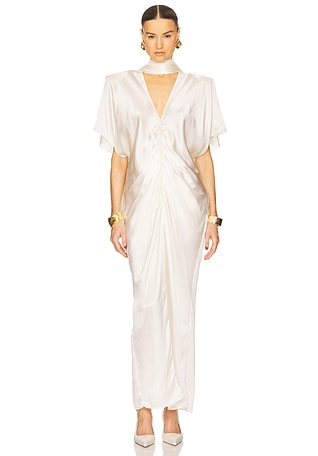 The Demeter Dress in Silk Lyocell Helsa $498 