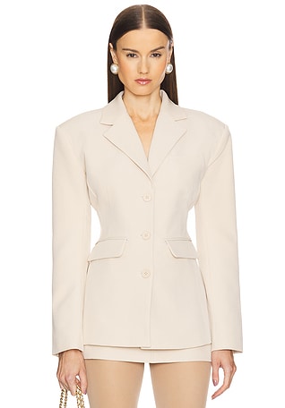 Recycled Twill S Curve Jacket