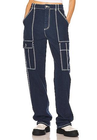 Wide Cargo Workwear Pants
