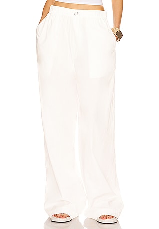 Cotton Poplin Pajama Pant