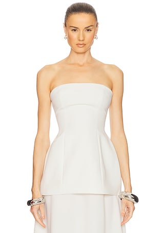The Heavy Crepe Tunic Top Helsa $249 