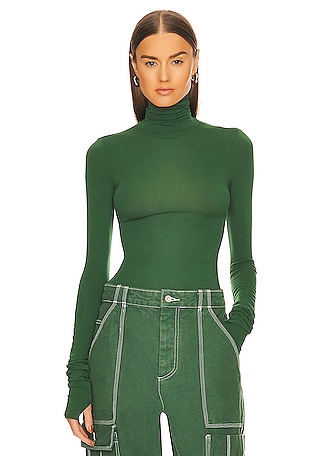Jersey Long Sleeve Turtleneck