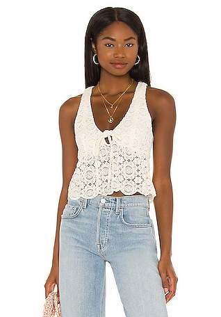House of Harlow 1960 Satin Printed Bralette Crop Top Size XS - $40 - From  Renee