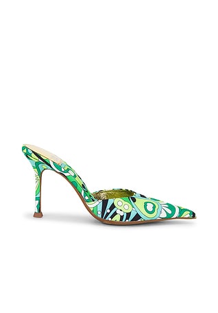 Jeffrey Campbell Robyn Mule Pump in Green Multi | REVOLVE