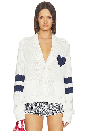 John & Jenn by Line Maddox Cardigan in Seaside Amour | REVOLVE