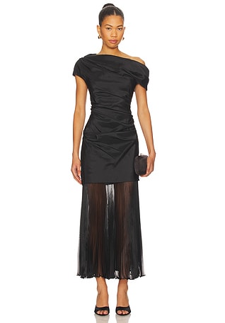 womens black dress for wedding Black Duchess Dress main image 1