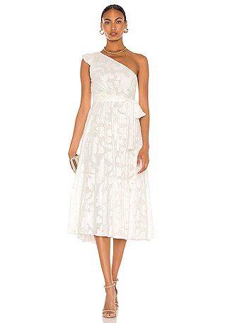 Karina grimaldi white store dress