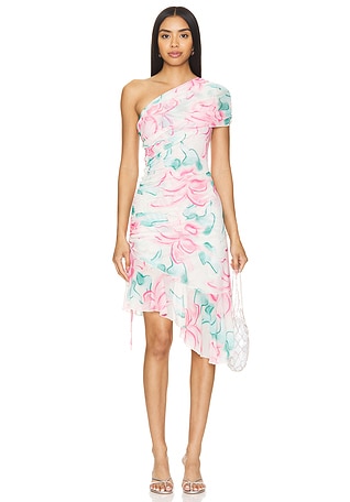 Hollie Cutout Ruffle Dress Hollie Cutout Ruffle Dress
