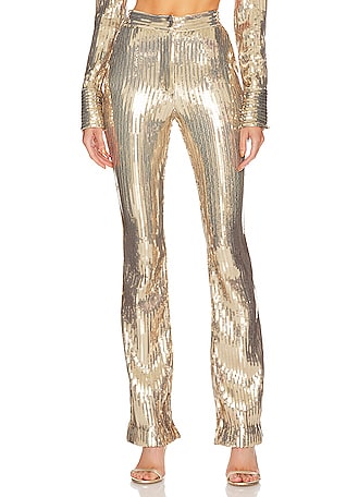 Gold Heavy Lace trousers VALENTINO  Franz Kraler