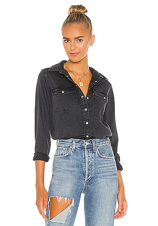 Buy Women Button-Down Denim Shirts Roll Up Sleeve Jean Blouse T Shirt V  Neck Henleys Shirt Long Sleeve Tees Asymmetrical Hem Tops (Light Blue, XL)  at Amazon.in
