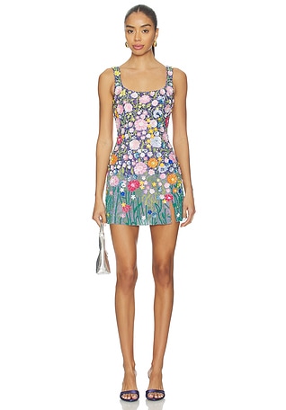 green emerald velvet dress Aurora misty green Twilight Blossom Dress
