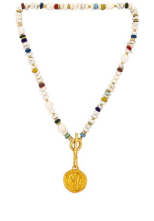Lizzie Fortunato Petra Coin Necklace in 
