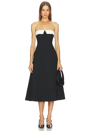 slim fit dress slacks Black Flare Gown XL / Black main image 1