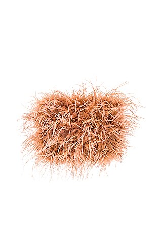 Zelda Feather Baguette Crossbody