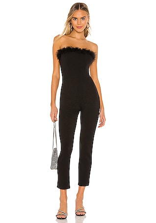 Faith Jumpsuit in Black, Leina & Fleur